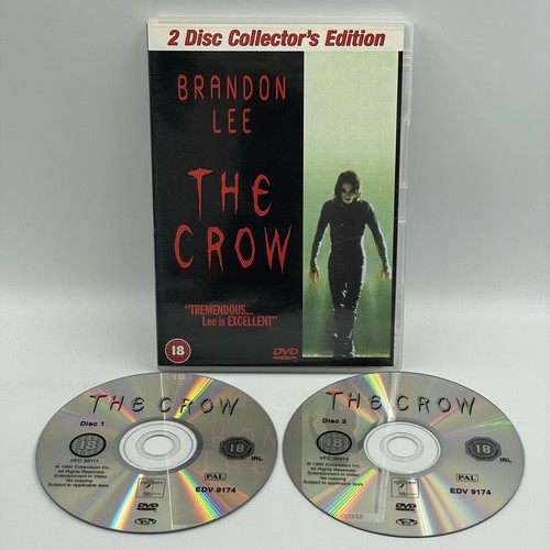 The crow dvd x - crow, disc