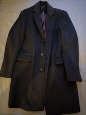 Men wool overcoat size m - men's,