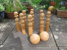 Vintage set large wooden - 9,