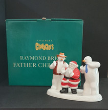 Coalport. Raymond Briggs The Snowman/Father Christmas. "LINE DANCING." S/No 2568