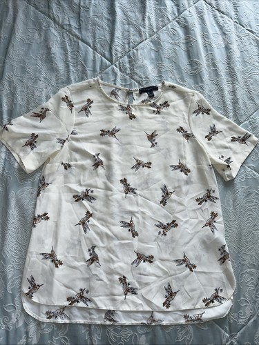 Primark cream bird floral - bird,