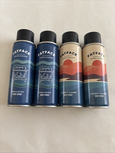 Fatface body sprays bergamot - sprays,