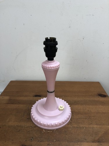 Art deco pink - table, lamp