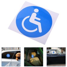 6 Sheets Disabled Toilet Label