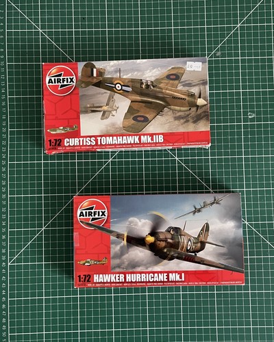 Airfix two kits hawker - -,