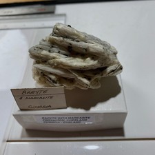 Baryte with marcasite - baryte,