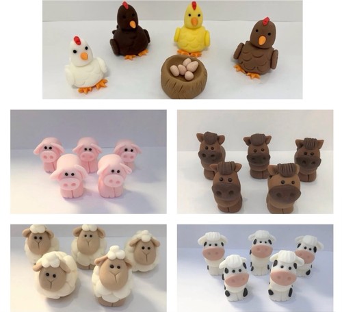Handmade edible farm yard - edible,