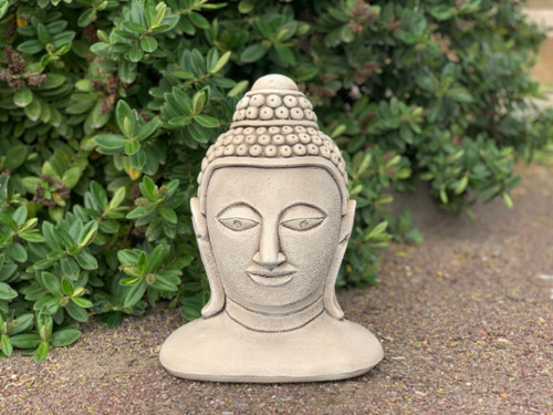 Large buddha head - , statue