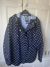 Joules Size 14 Polka Dot Navy