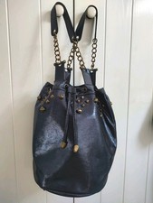 Disney Nightmare Before Christmas Blue Sparkly Studded Bucket Bag Halloween 