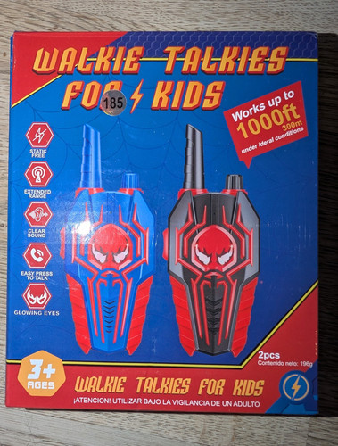 Kids superhero walkie talkies - superhero,