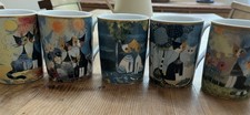 Goebel Rosina Wachtmeister Set of 5 Mugs