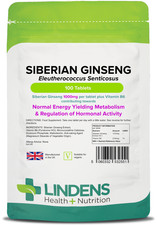 Siberian Ginseng 1000mg - 100