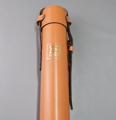 Hardy leather fly - leather, rod