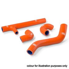 WHITE Samco Silicon Rad Hoses