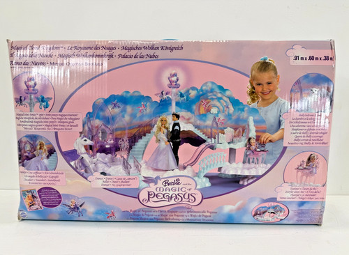 Barbie castle magic pegasus - of,