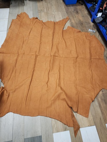 Leather cow hides skins brown - hides,
