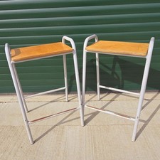 Pair Vintage Stacking Lab