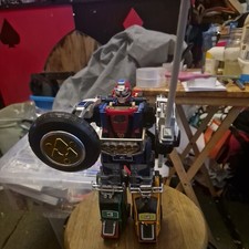 Power Rangers MMPR Deluxe size Turbo Megazord 100% complete VGC