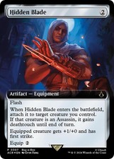 Hidden Blade FOIL (Extended Art) – MTG Buy-A-Box Promo NM