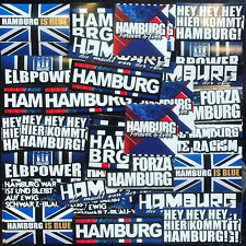 100 x Hamburg Ultra Stickers inspired by Shirt Scarf Badge Flag Poster Cap Hat