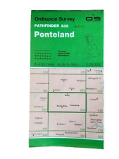 OS Ordnance Survey, Pathfinder Map, Sheet: 535  Ponteland
