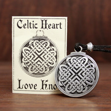 Pewter Celtic Heart Pendant