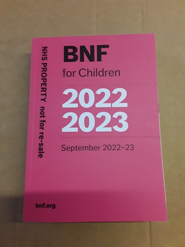 Bnf for children 2022 - bnf-bnf,
