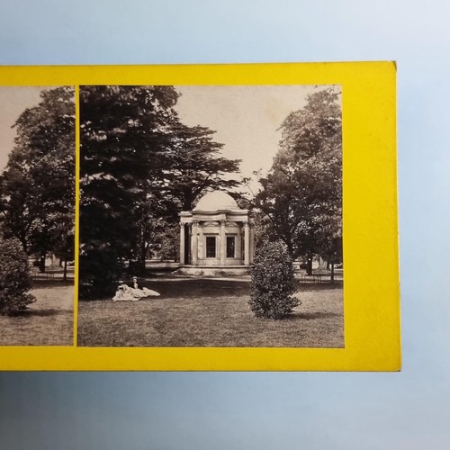Kew gardens stereoview c1870 - stereoview,
