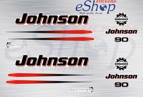 Outboard engine decals sticker - outboard,