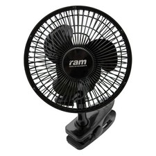RAM 6 Inch 150mm Clip On Office Desk 2 Speed Fan Grow Room Tent Hydroponics