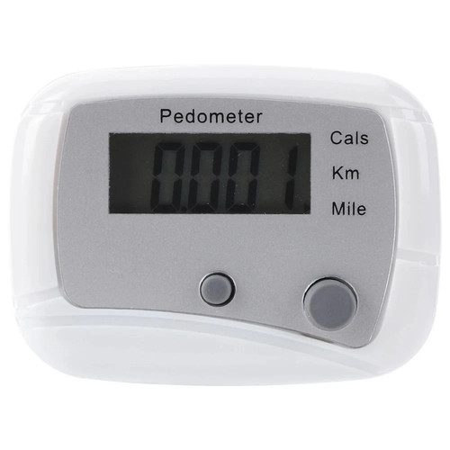 Lcd clip pedometer - clip,