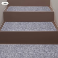15Pcs Carpet Stair Treads Non