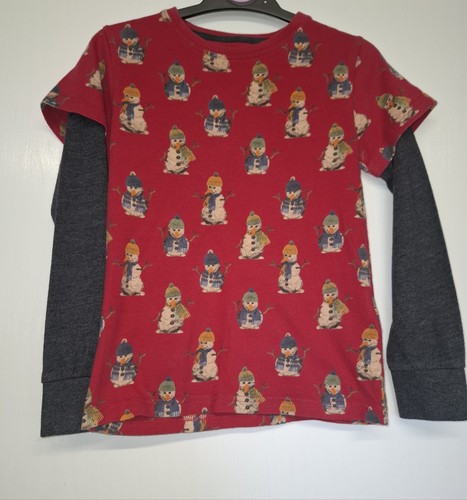 Boys next long sleeved snowman - boys,