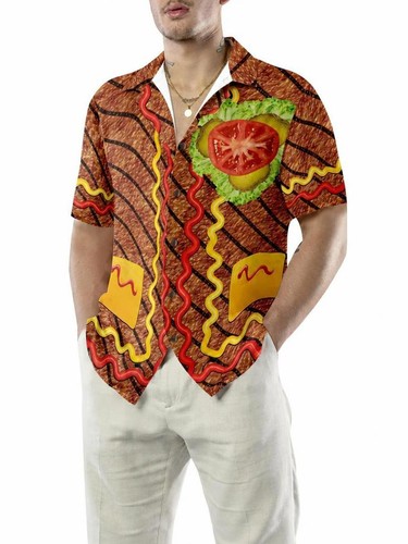 Halloween burger costume - halloween,