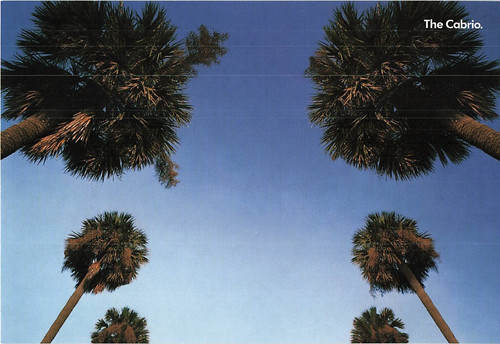 Postcard adv volkswagen - adv:,