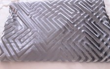 Kirkton House Silver/Grey KingSize Duvet Cover Size 230 X 220cm Button Fastening