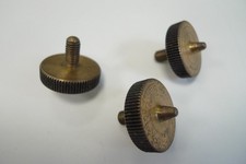 Leveling Feet Thumb Screw Vintage Brass Lab Apparatus