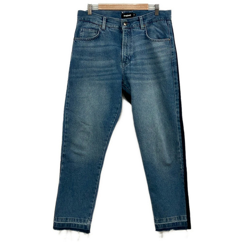 Desigual dark navy men jeans - dark,