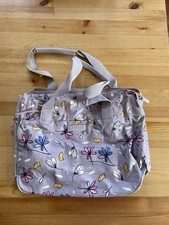 Radley London Lilac Floral Print Zip Handbag , Large