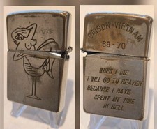 1969-70 Zippo Lighter Vietnam