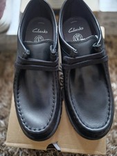 Clarks Teen Boys Black School