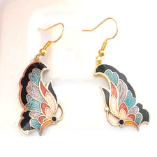 Vintage Cloisonne Butterfly