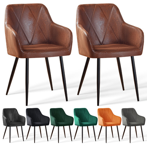 Dining chairs velvet - chairs, velvet/faux