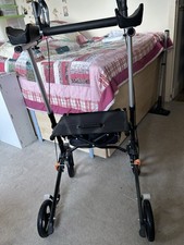 Rollator Mobility Walker lightweight Stand Up Walking Medical aid with armrest 