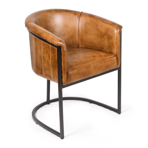 Genuine real brown - genuine, leather