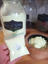 Sulphur Powder - Flowers of Sulphur -50g Highest Grade Available Medium Bag 