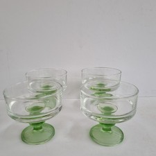 Italian Vintage Glass  Green