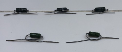 Vintage resistors - x, 5