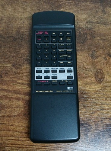 Marantz remote control - rc-53,